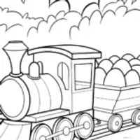 Easter egg train adventure