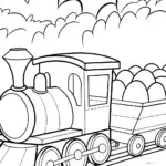 Easter egg train adventure