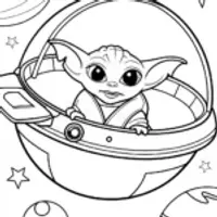Baby Yoda’s space adventure