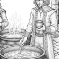 Venom mixing magical potions