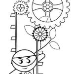 Ninja in the clockwork garden