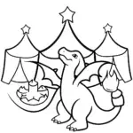 Charizard at the circus