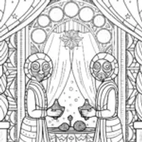 Rainbow Friends cosmic tea ceremony