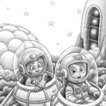 Bluey and Bingo’s space safari