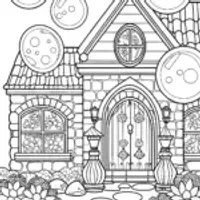 Whimsical Bubble Adventure in a Cozy Garden