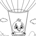 Chick’s balloon adventure