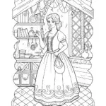 Princess inventing in her workshop