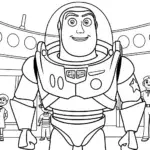 Buzz Lightyear at the science fair