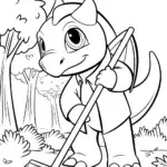 Charizard cleaning up the forest