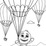 Huggy Wuggy balloon race