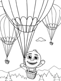 Huggy Wuggy balloon race