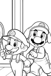 Mario and Luigi’s pet showdown