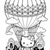 Hello Kitty’s balloon adventure