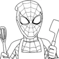 Miles Morales superhero chef