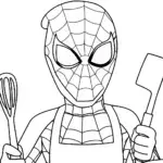 Miles Morales superhero chef
