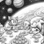 Sonic’s tea party in space
