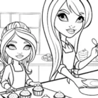 Bratz dolls bakery competition