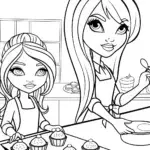 Bratz dolls bakery competition