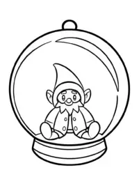 Gnome in a time-traveling bubble