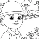 Banban leading a garden parade