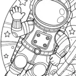 Sam floating in space