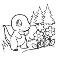 Charmander’s garden adventure