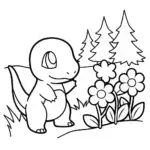 Charmander’s garden adventure
