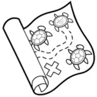 Ninja Turtles treasure map quest