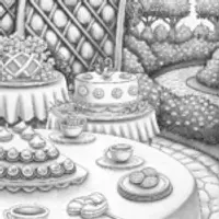 Felicity’s whimsical tea party