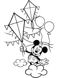 Mickey Mouse kite festival
