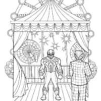 Venom’s shadow puppetry at carnival