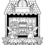Fairies in the pumpkin bakery