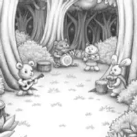 Whimsical woodland band