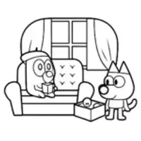 Bluey and Bingo’s music box adventure