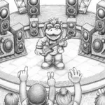 Bowser hosts a music festival