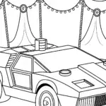Lamborghini circus chariot