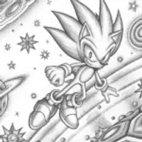 Super Sonic cosmic puzzle challenge