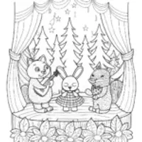 Woodland animals summer concert