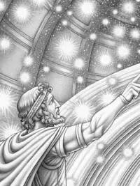 Orion navigating the stars