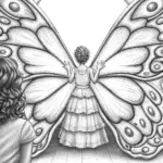 Mirabel creating butterfly wings