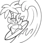 Alolan Raichu surfing challenge
