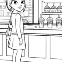 JJ at the bubble tea shop