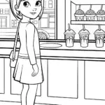 JJ at the bubble tea shop