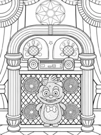 Huggy Wuggy and the music box