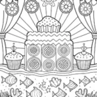 Cupcake Chic underwater music festival