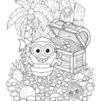 Minion treasure hunting