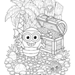 Minion treasure hunting