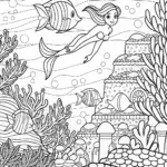 Jasmine underwater adventure