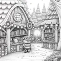 Minion at the enchanted book fair