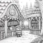 Minion at the enchanted book fair